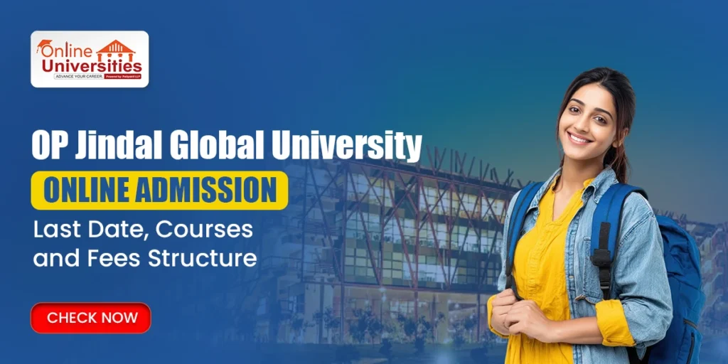 OP Jindal Global University Online Admission 2026